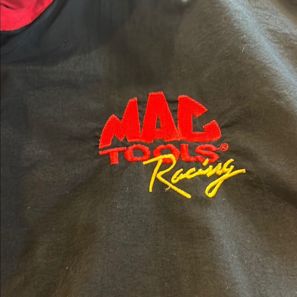 American Made Sportswear Mac Tools Racing Jacket Men’s XL Red Black - Picture 5 of 11